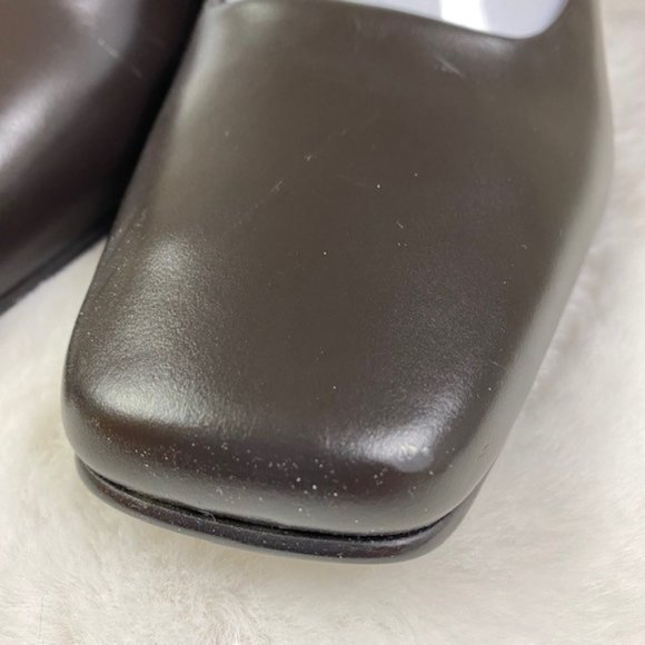 Harve Benard by Benard Holtzman Classic Leather Chunky Heels, size 8.5 - Picture 3 of 8